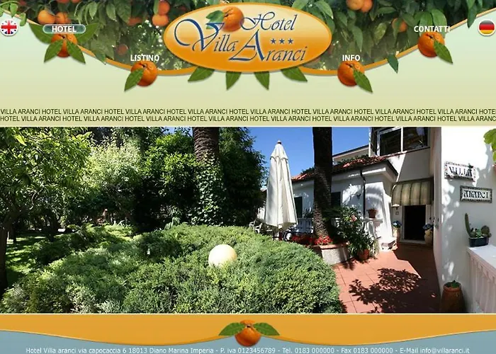 Szálloda Degli Aranci Diano Marina